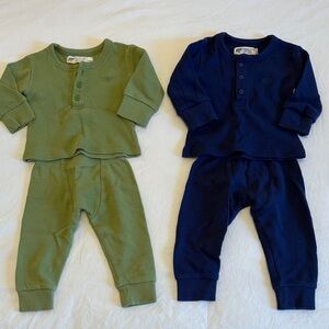 Kids Matching Set - Green and Blue